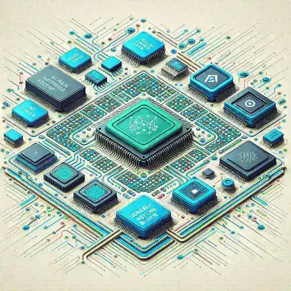 "Image illustrating the architecture of Microsoft's Pluton Security Core integrated within AI-focused System on Chips (SoCs), highlighting its role in enhancing security and performance for AI applications."